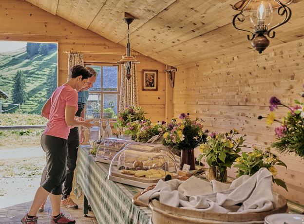Älplerfrühstück auf der Alpe Steris
