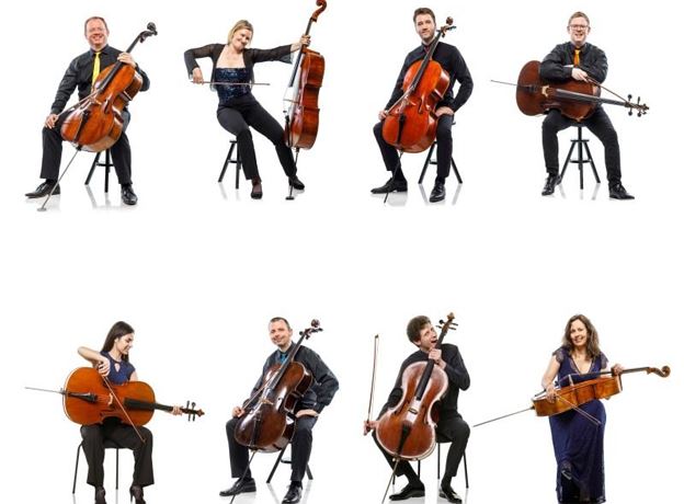 Acht Cellisten der Wiener Symphoniker
